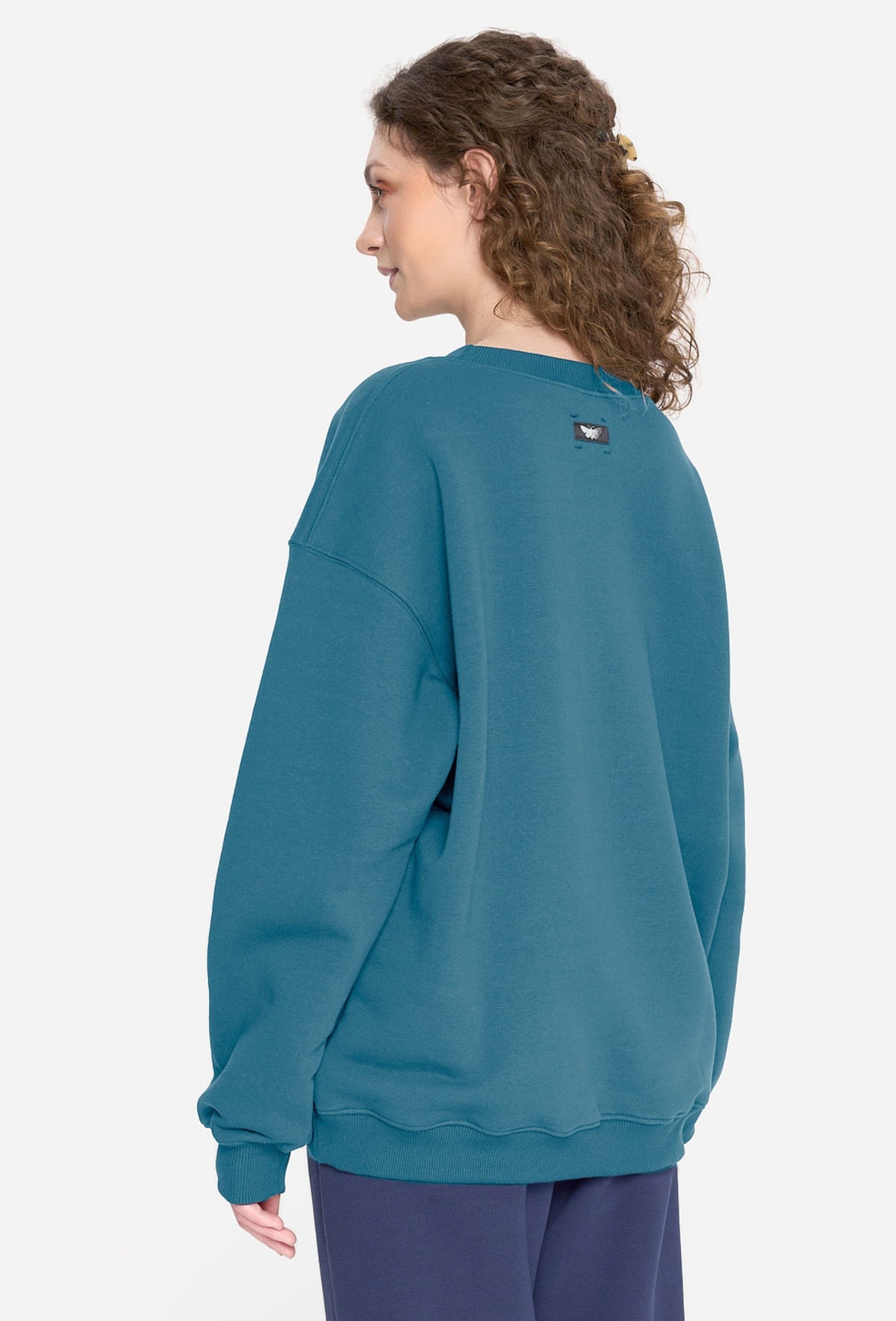Bluza bez kaptura DAMIA MORSKI