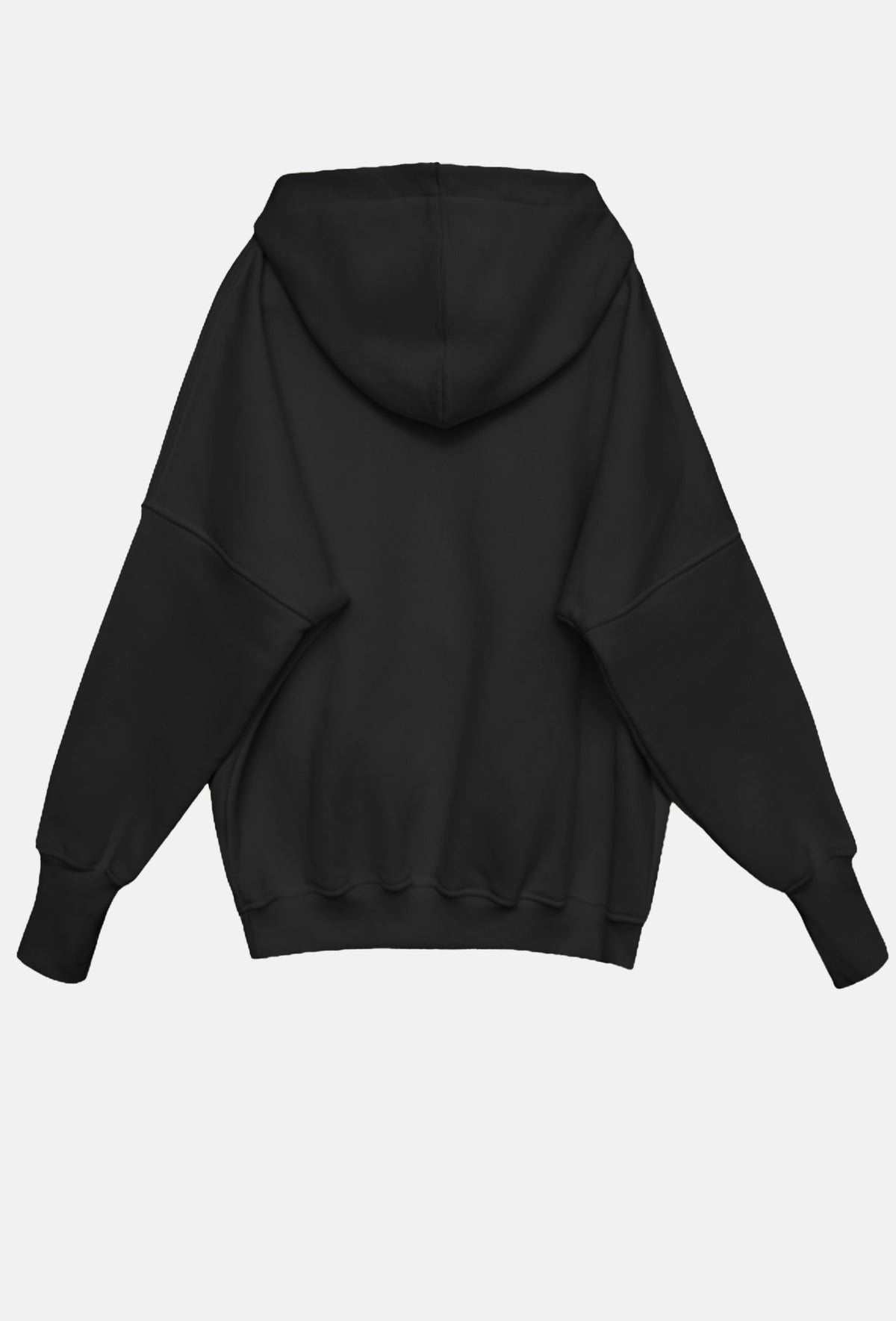Bluza z kapturem CORA LONG czarna_4
