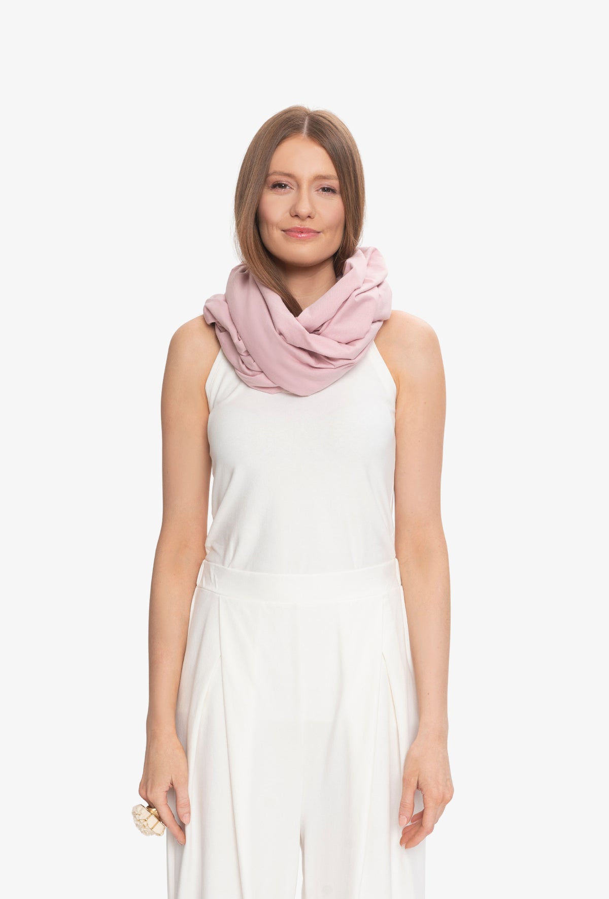 Cotton Snood ASHA PINK