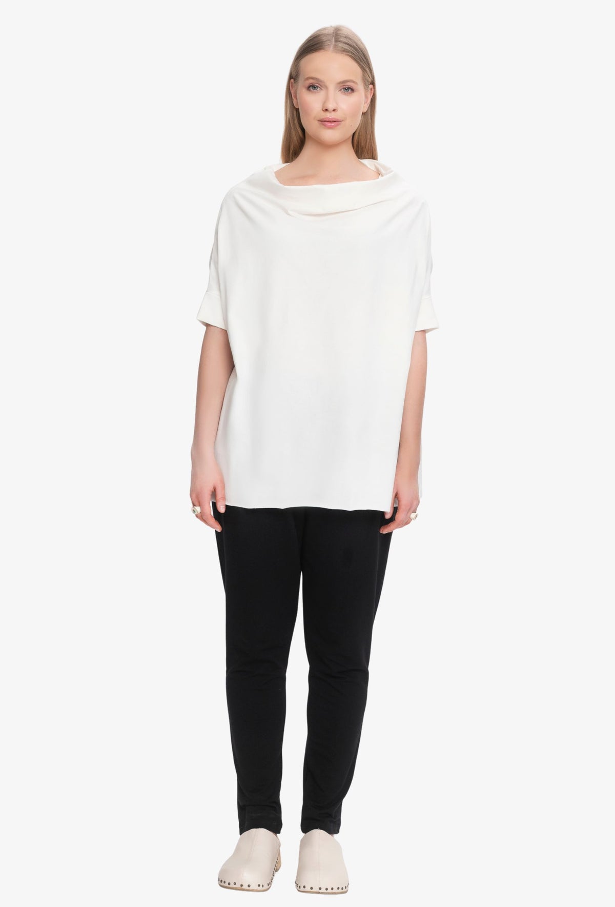 Koszulka oversize FOXY MLECZNA BIEL