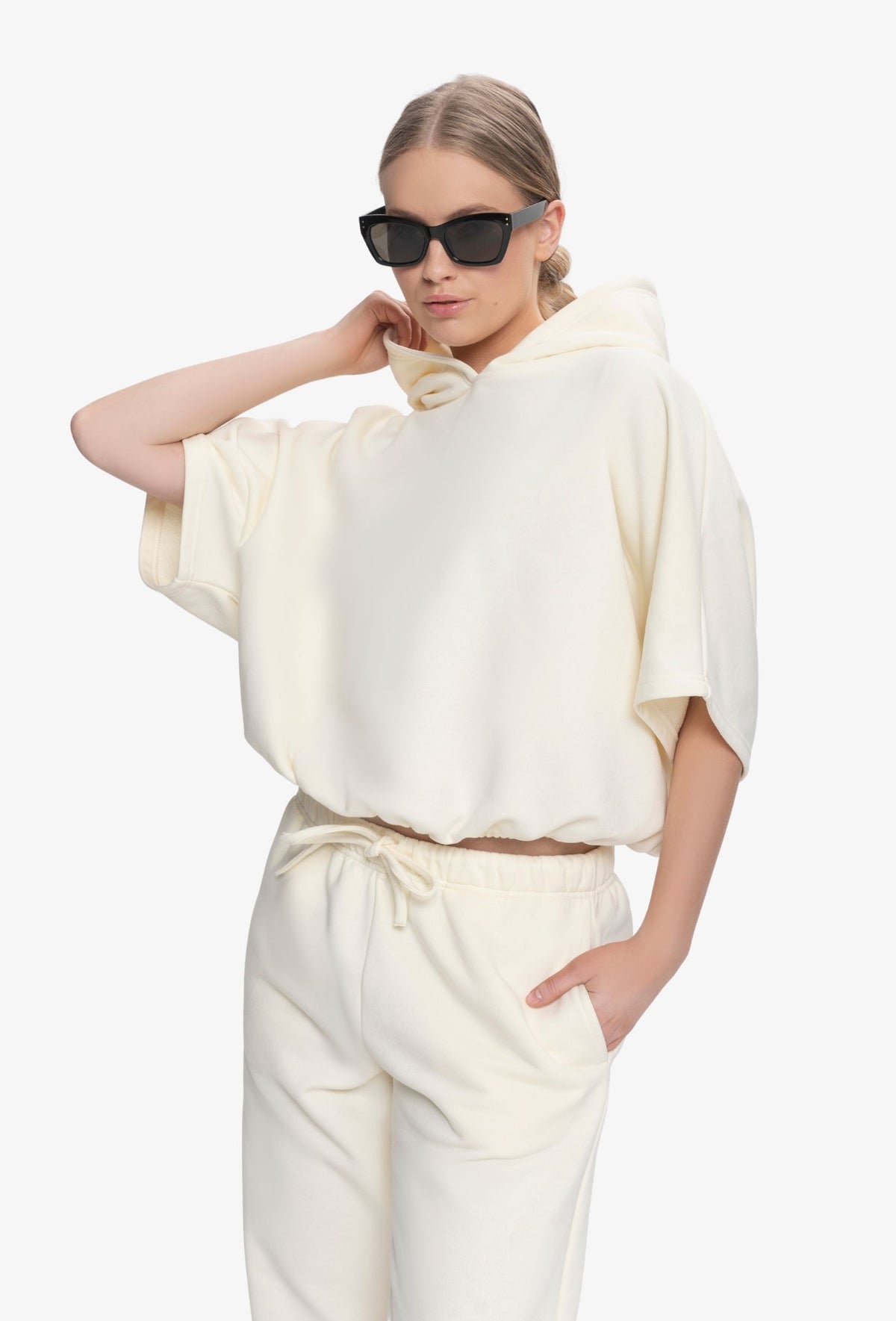 Bluza z kapturem RENA MASEŁKOWY