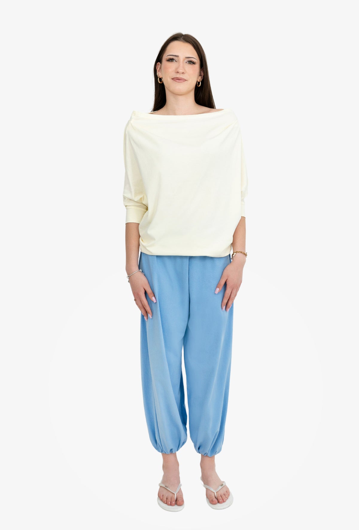 Bluzka oversize KLARA MASEŁKOWY