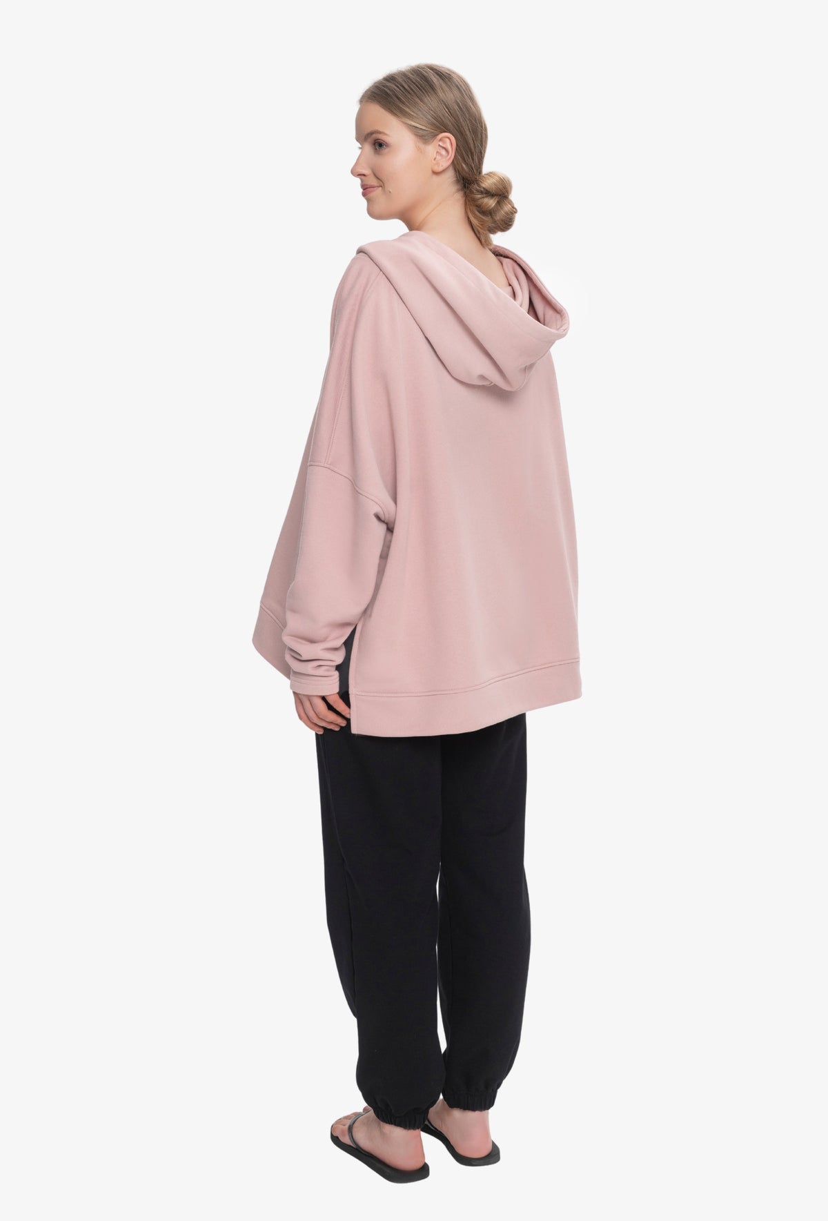 Bluza z kapturem EDEN RÓŻOWY