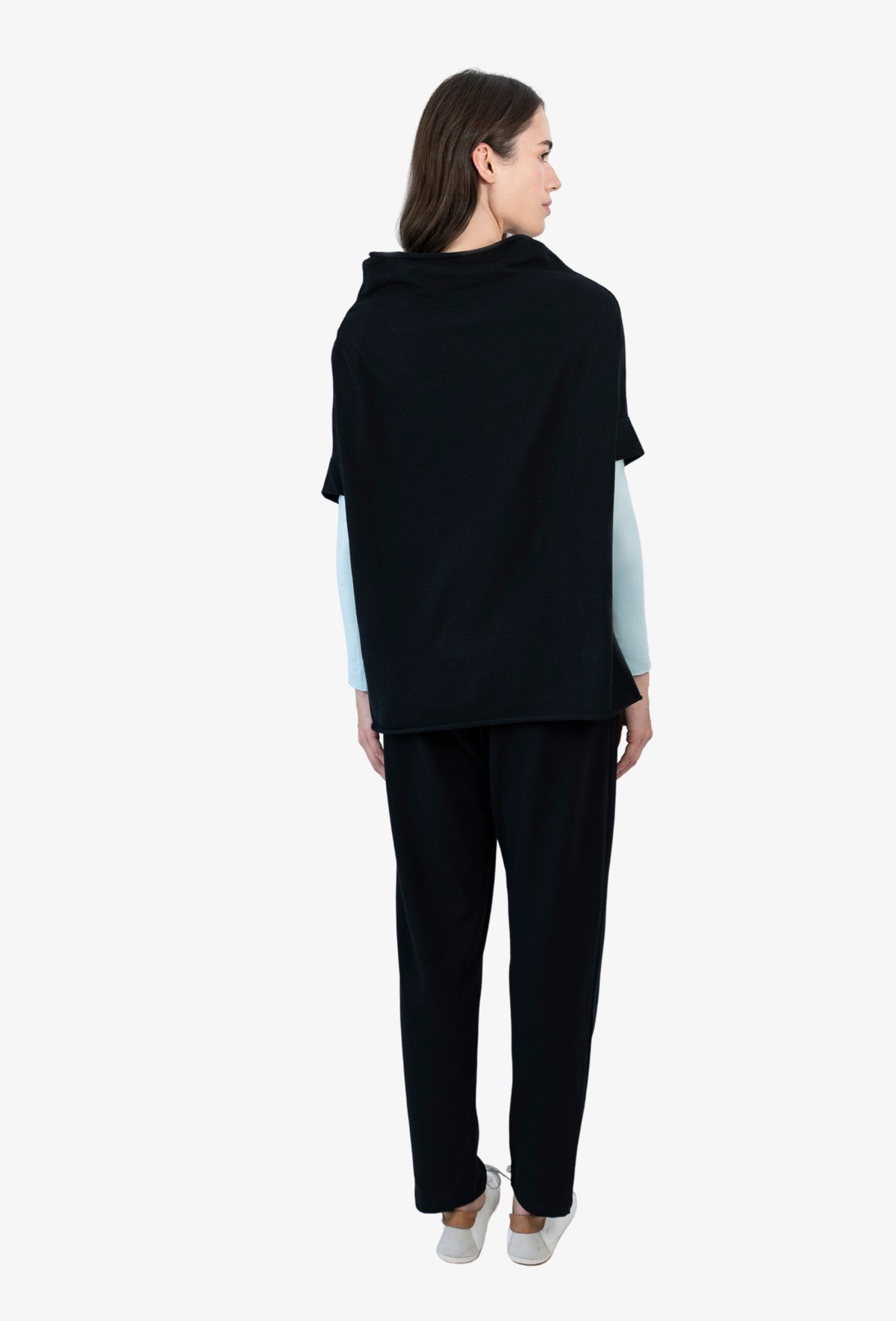 Koszulka oversize FOXY CZARNY