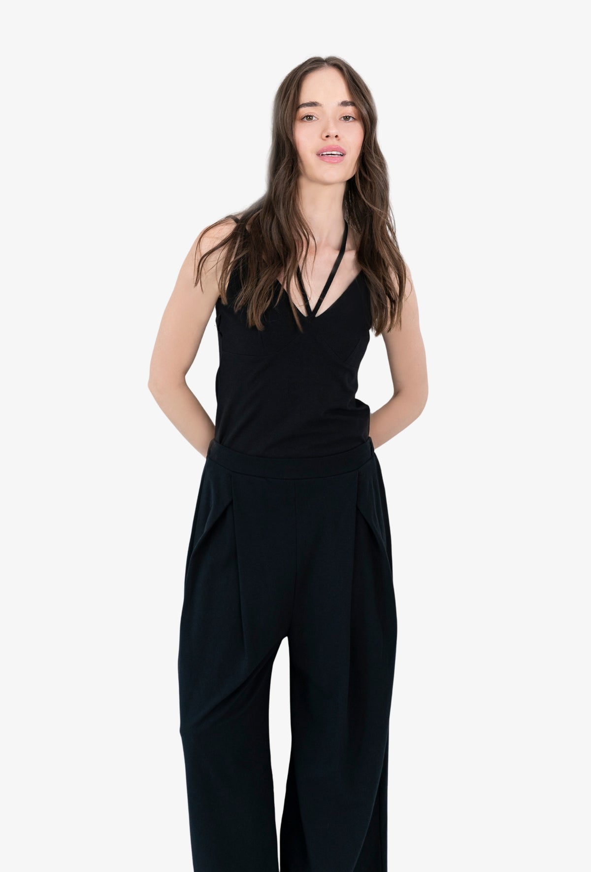 Pleated Pants MATIJA BLACK