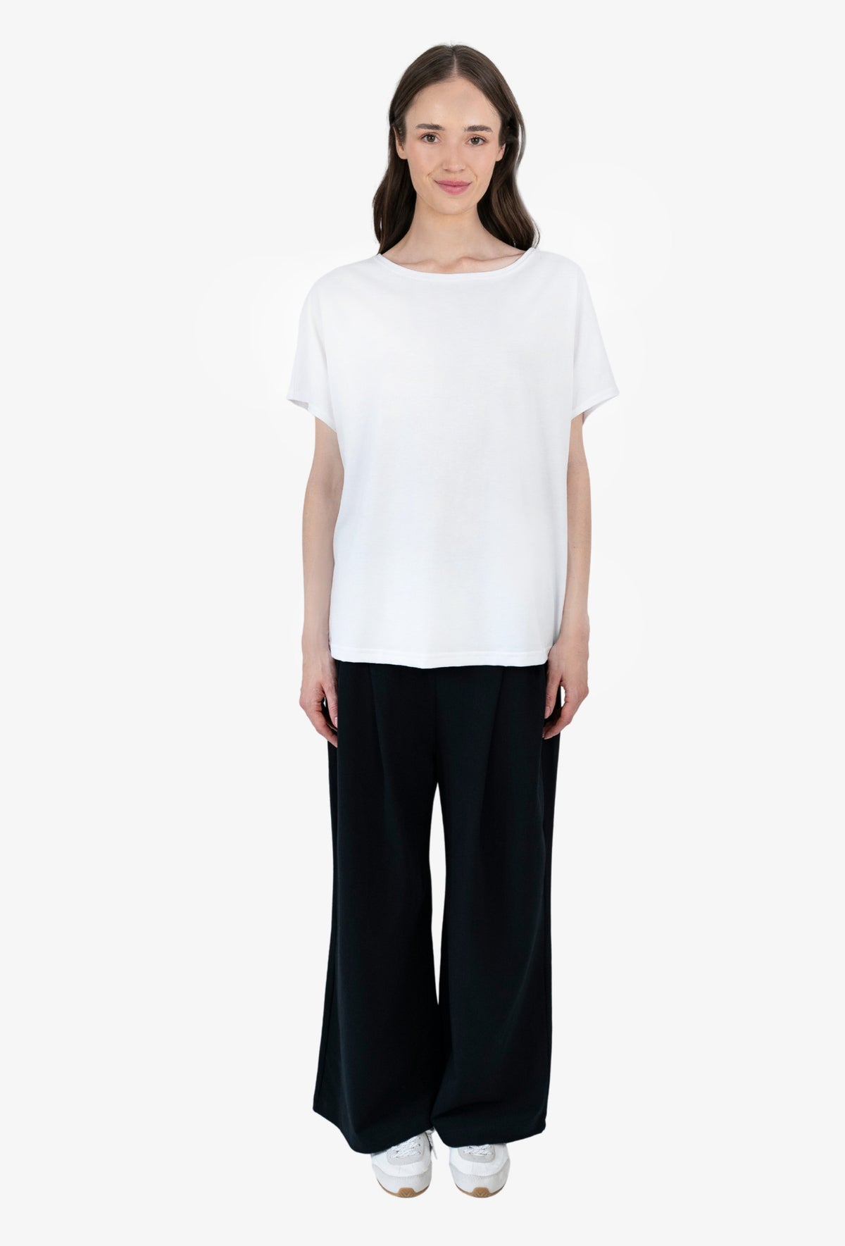 Koszulka oversize NANETTE BIAŁY