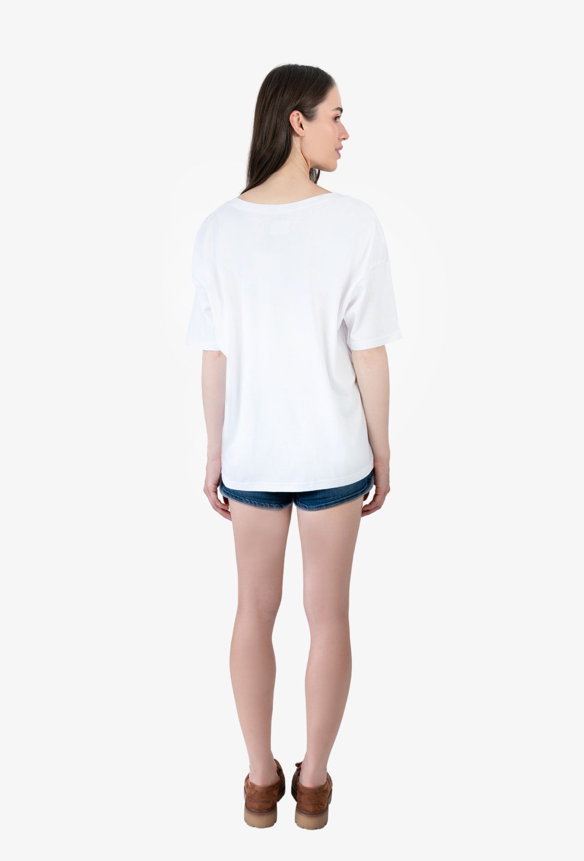Koszulka oversize DESIRE BIAŁY