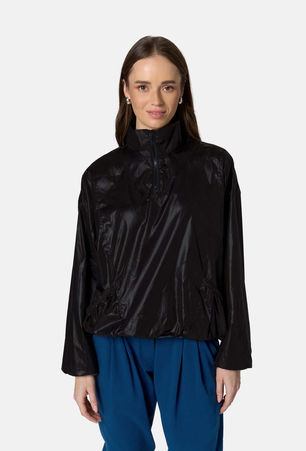 AGAPE QUARTER-ZIP JACKET BLACK_4
