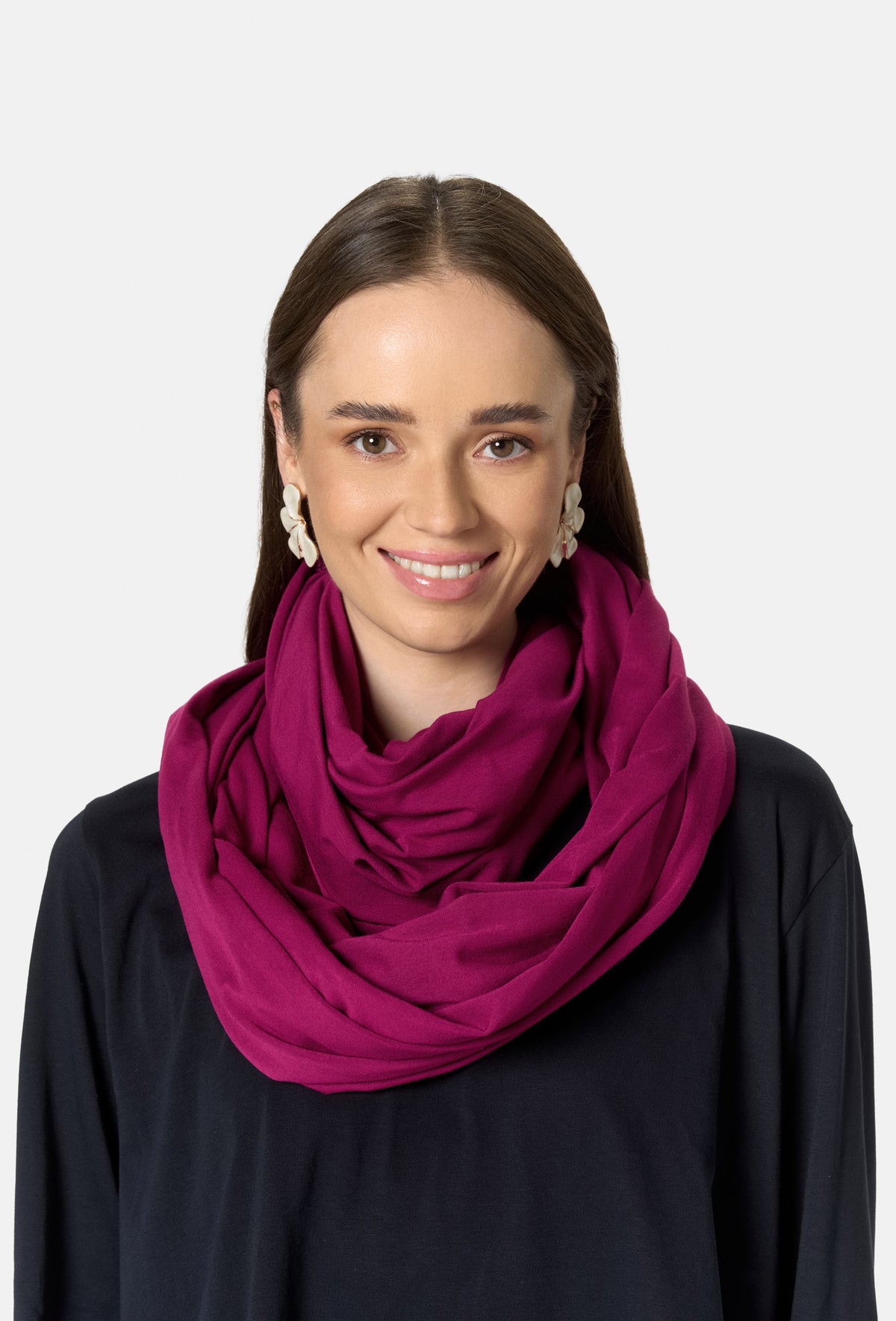 ASHA SNOOD FUKSJA_1