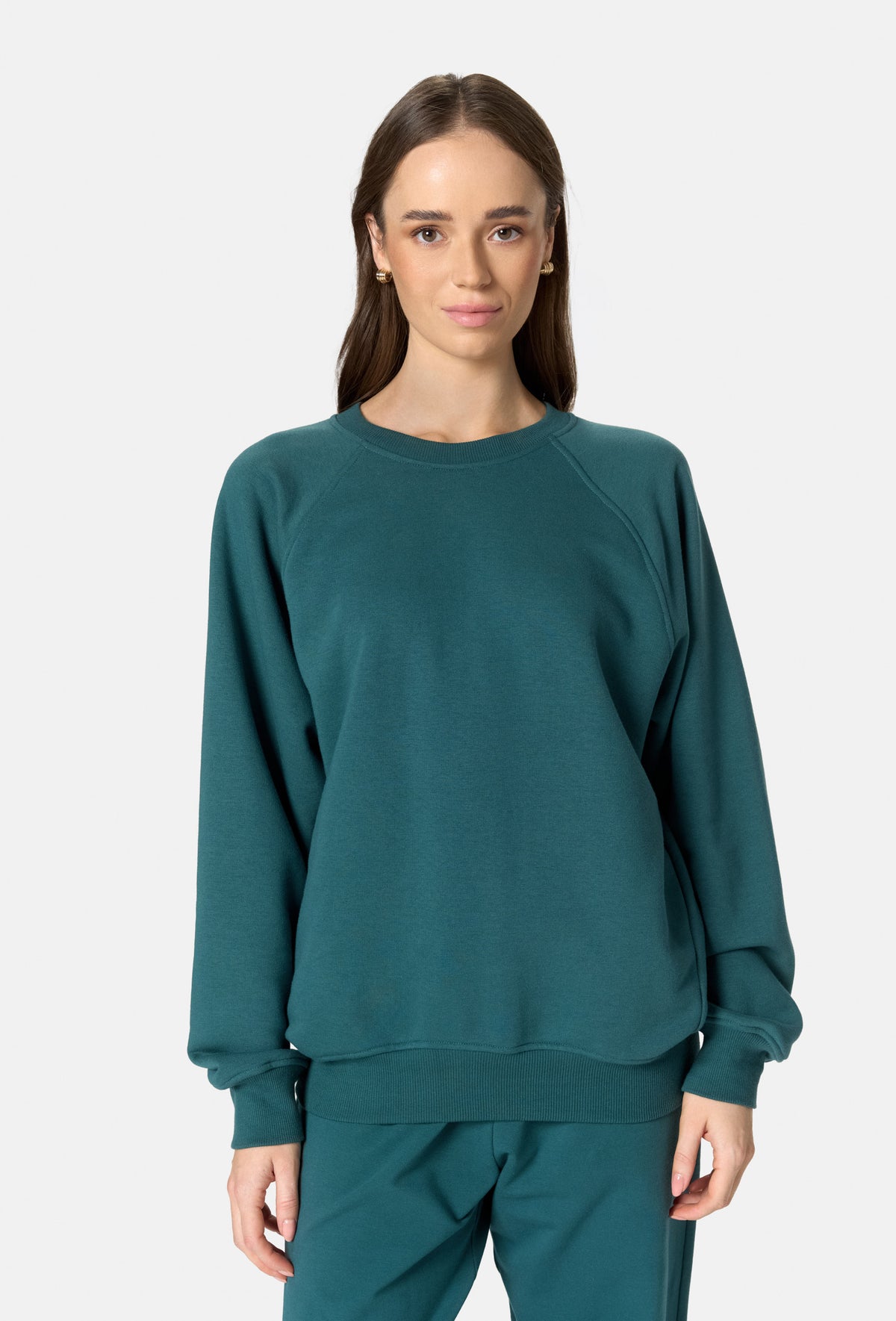 LESSA SWEATSHIRT MGLISTY SZMARAGD_2