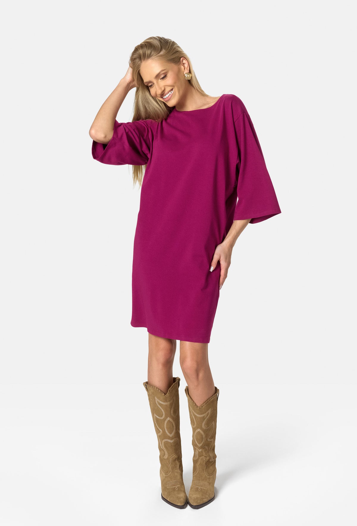 MARTY DRESS FUKSJA
