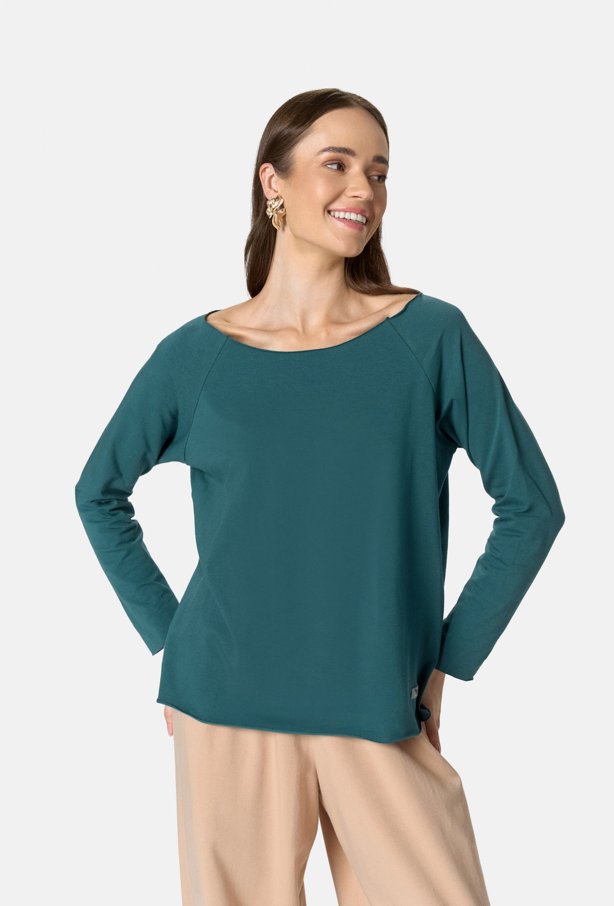 OLIVIA LONGSLEEVE MGLISTY SZMARAGD