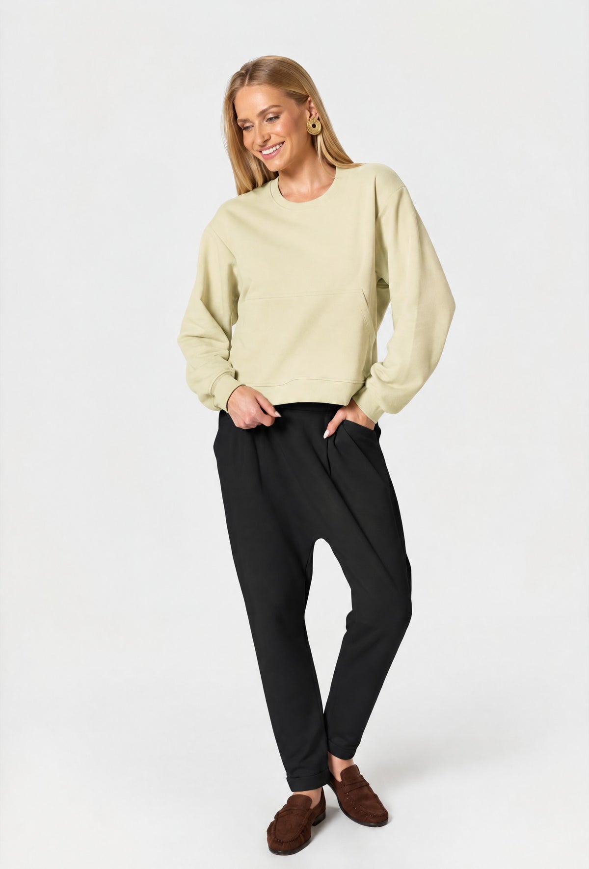VIVICA SWEATSHIRT CIEPŁA WANILIA