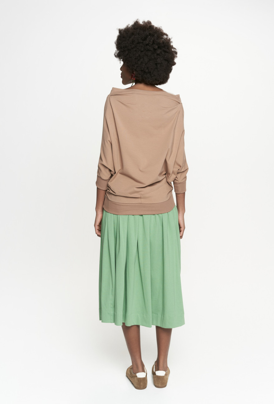 Bluzka oversize KLARA mokka 25_2