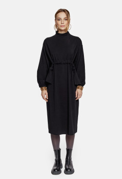 Sukienka midi BEXLEY DRESS czarna_3