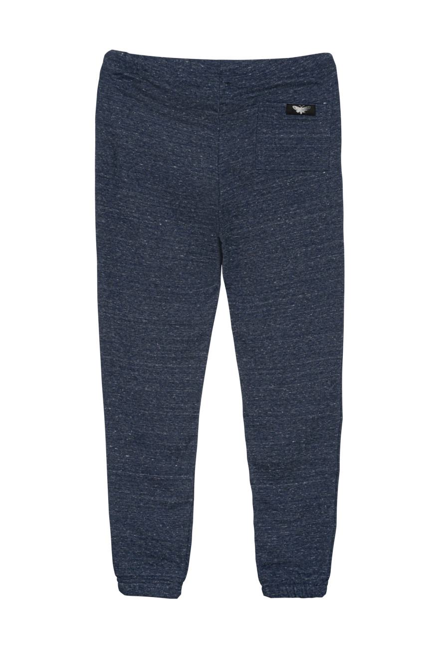 Spodnie bawełniane GWEN niebieski jeans_1