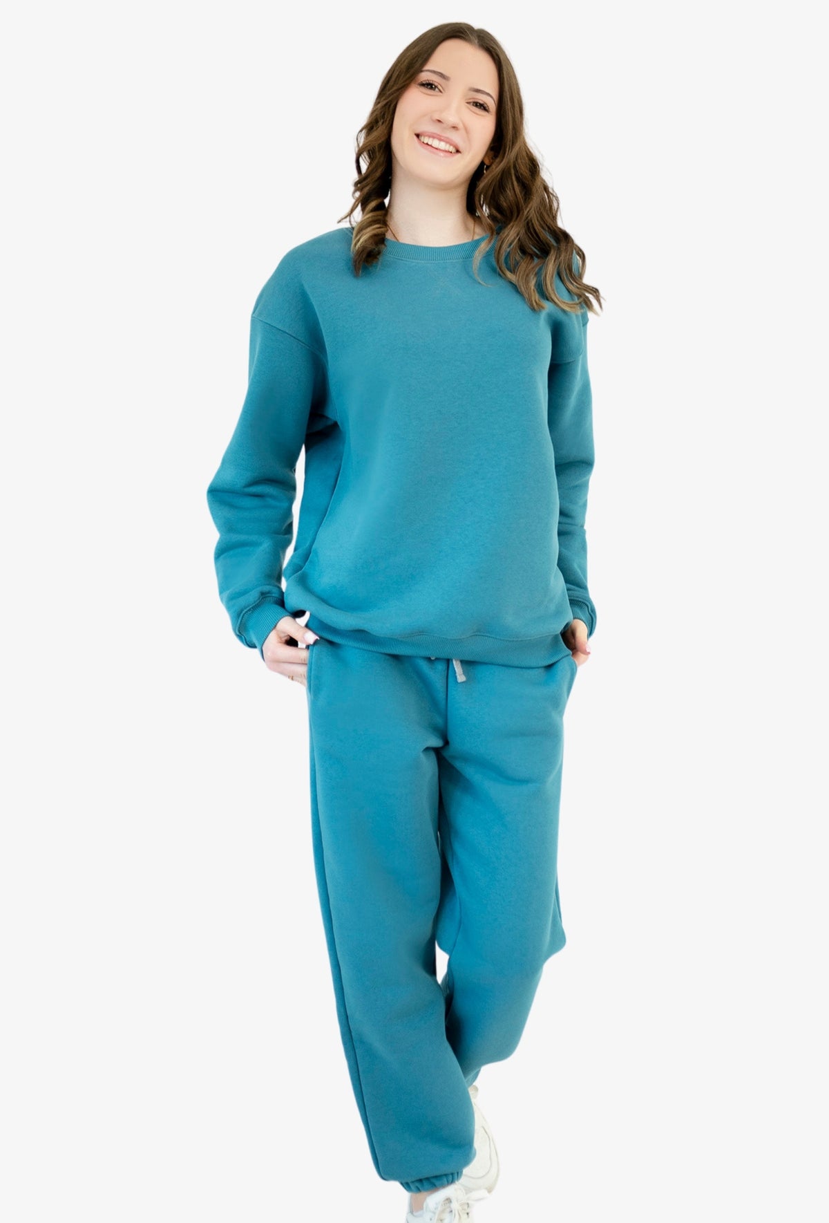 Bluza bez kaptura DAMIA MORSKI