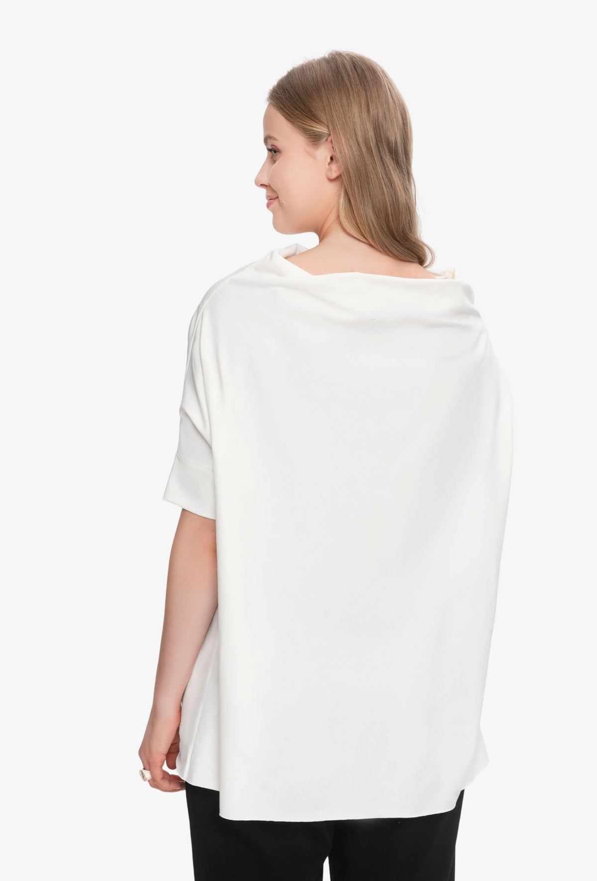 Koszulka oversize FOXY MLECZNA BIEL