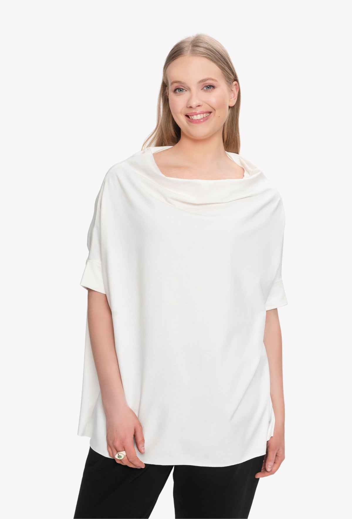 Koszulka oversize FOXY MLECZNA BIEL