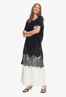 Koszulka oversize NANETTE CZARNY