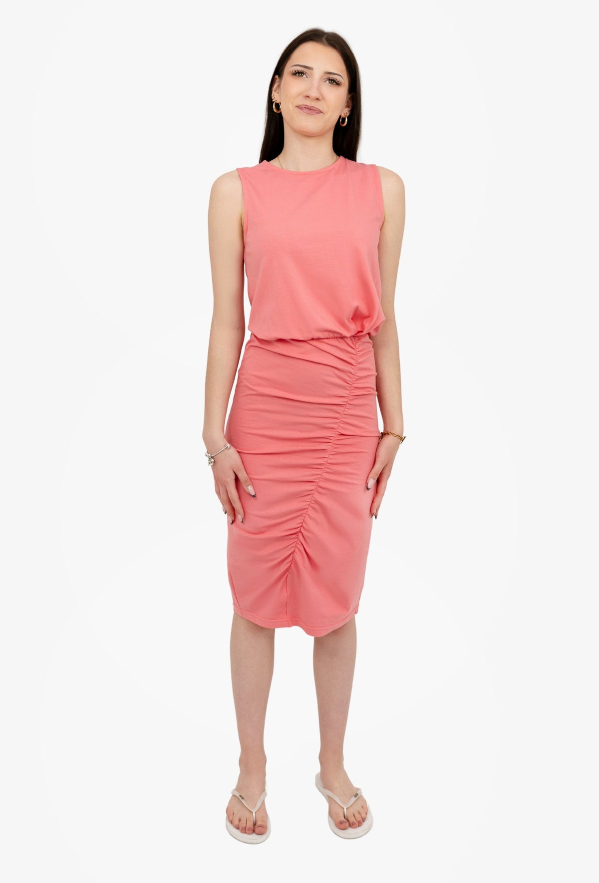 Midi Dress VANIA CORAL 25