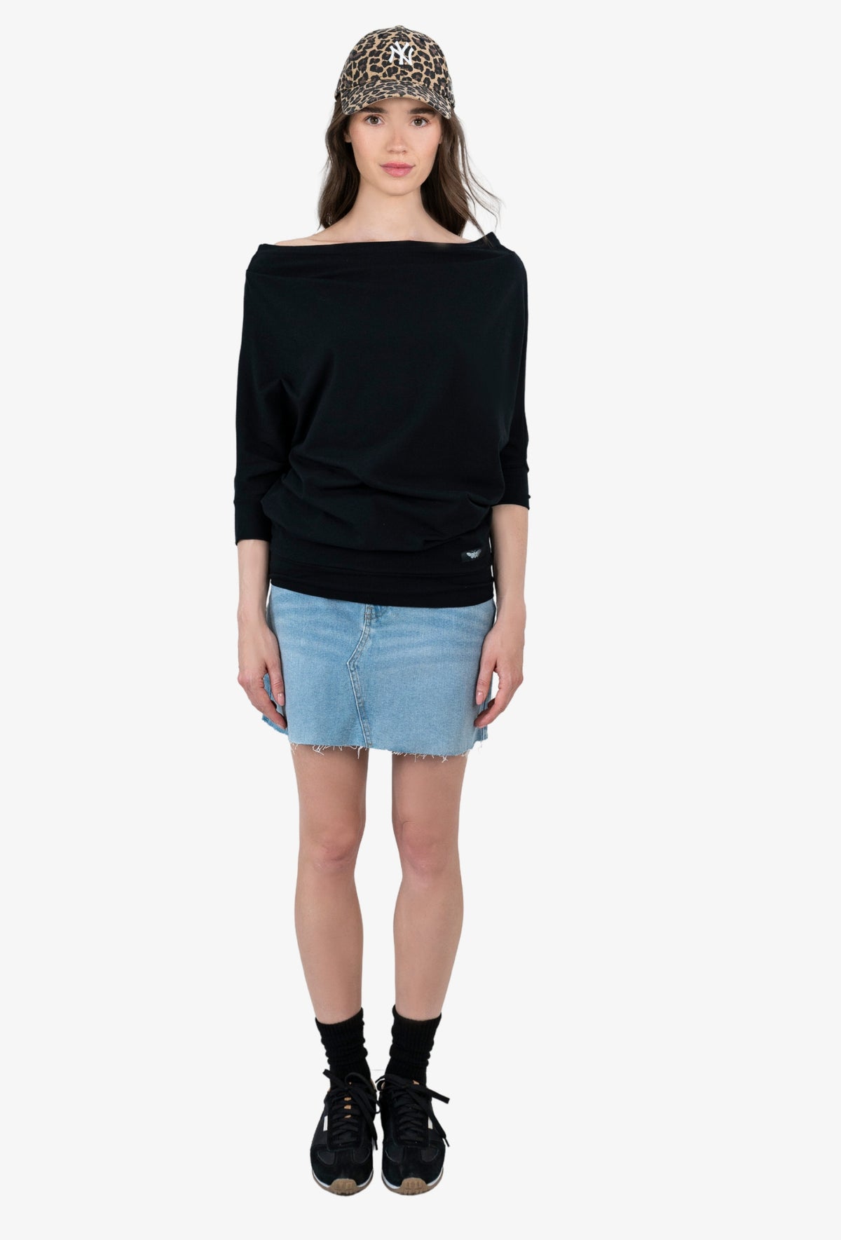 Bluzka oversize KLARA CZARNY