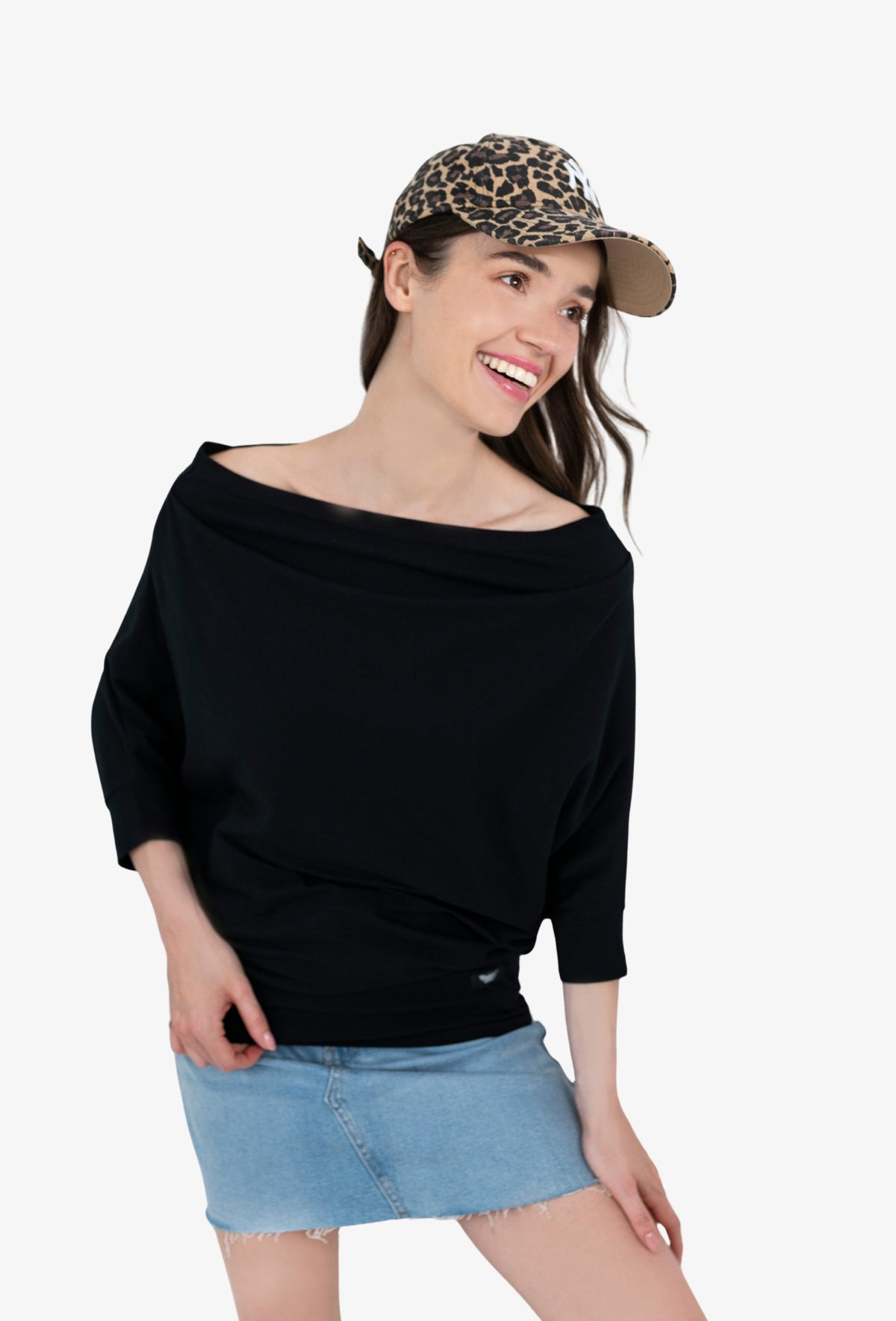 Bluzka oversize KLARA CZARNY
