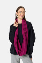 ASHA SNOOD FUKSJA