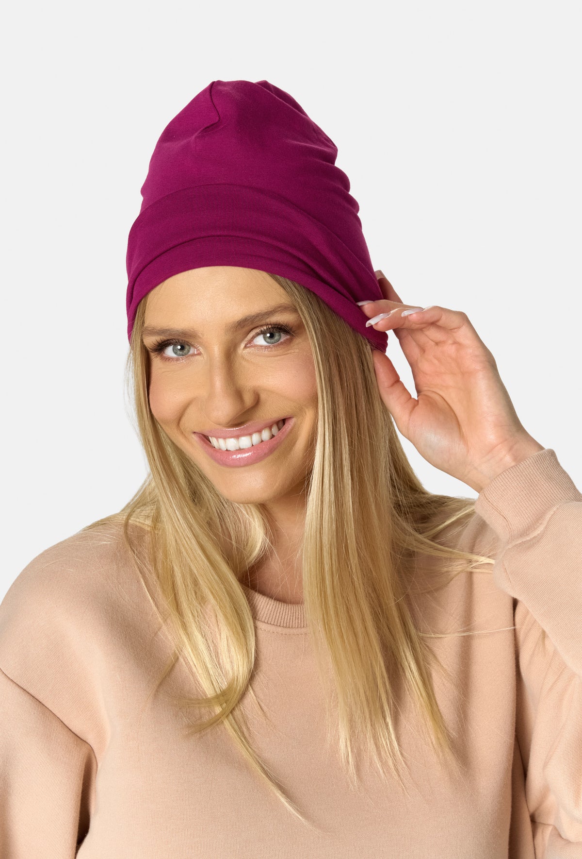 DALIA BEANIE FUKSJA