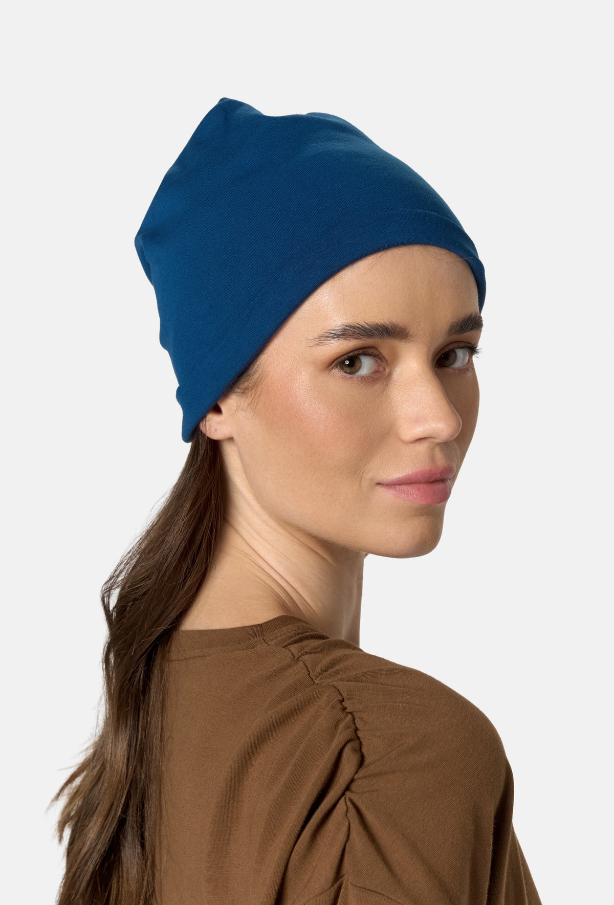 DALIA BEANIE MORSKI GRANAT