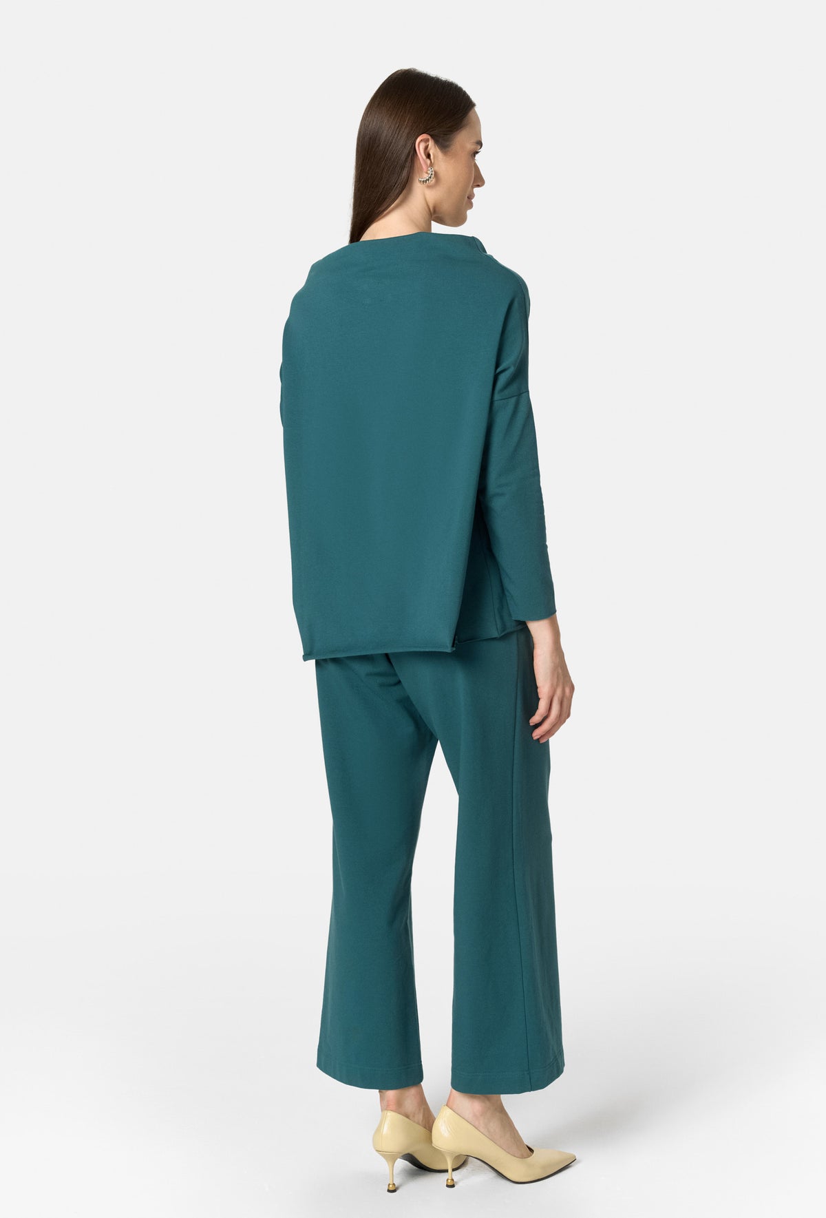 Long Sleeve Blouse FOXY MISTY EMERALD_5