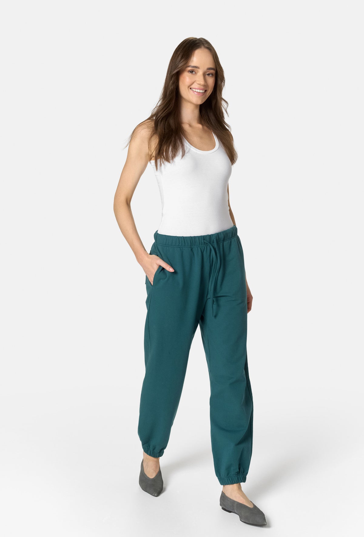 NEW GWEN PANTS MGLISTY SZMARAGD 