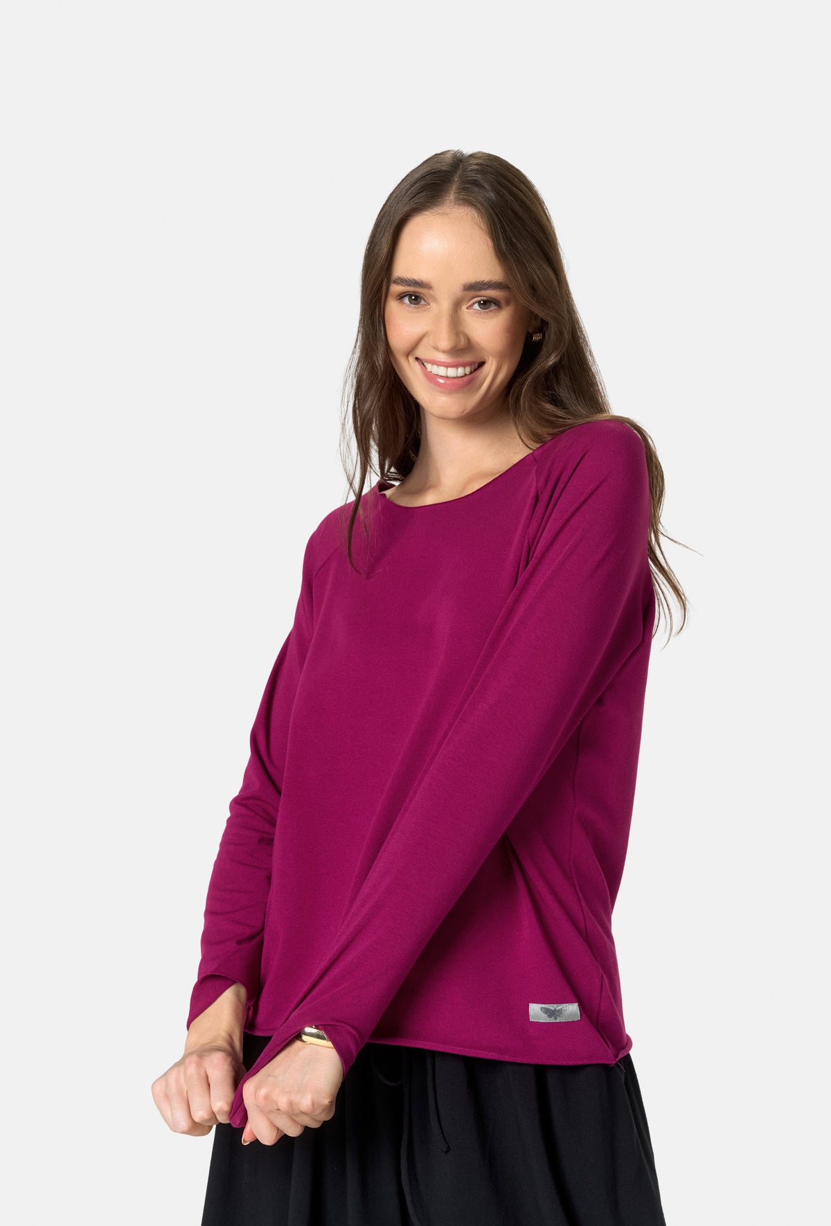 OLIVIA LONGSLEEVE FUKSJA 