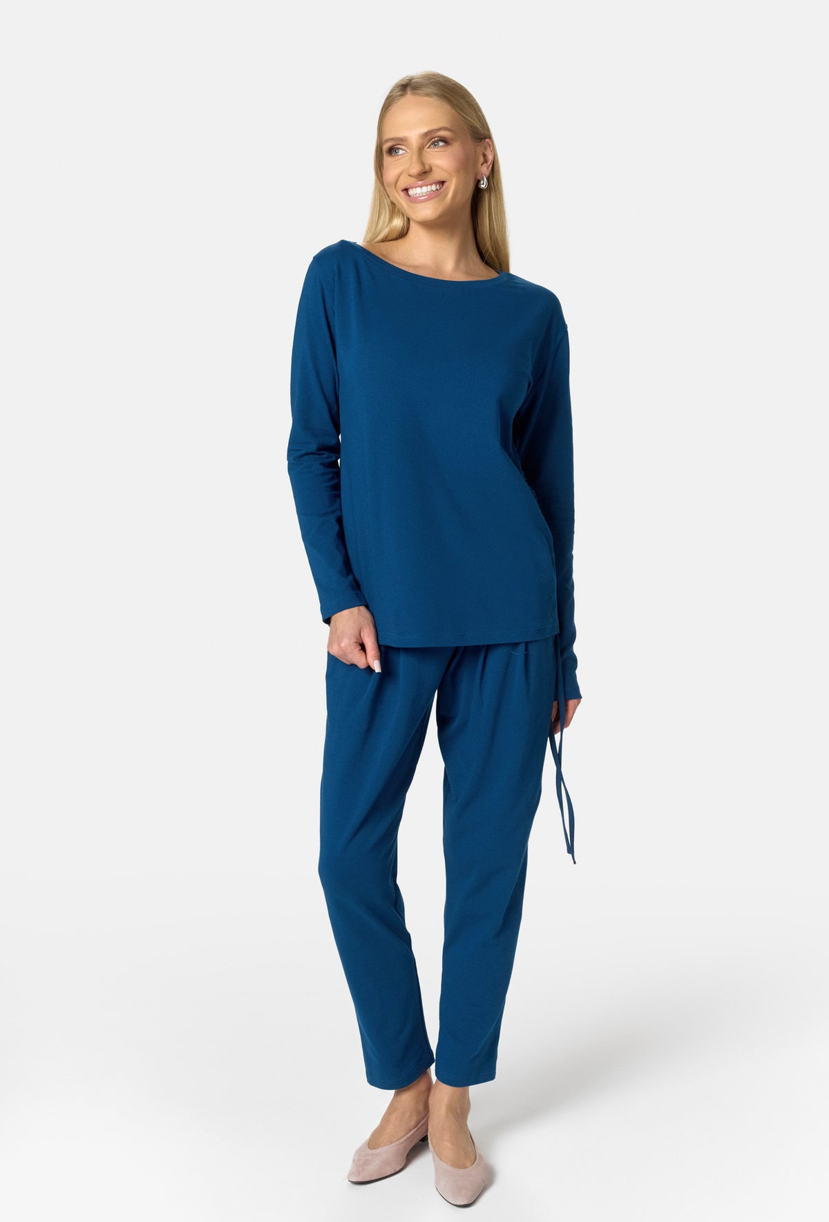 RIZA BLOUSE NAVY_4
